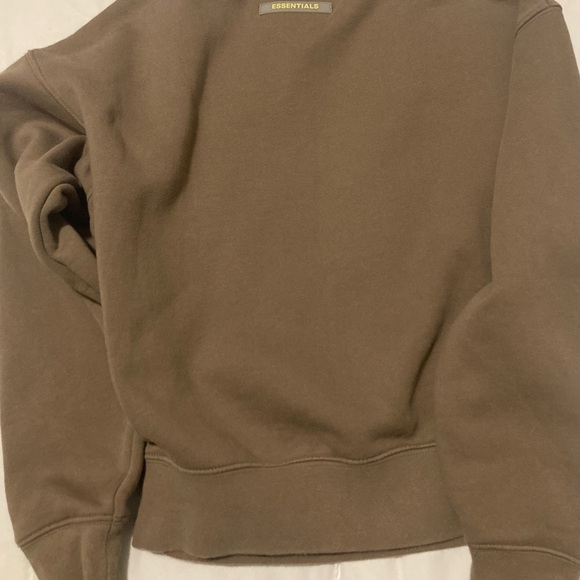 Fear of God Essentials Tan Sweatshirt - Picture 5 of 6